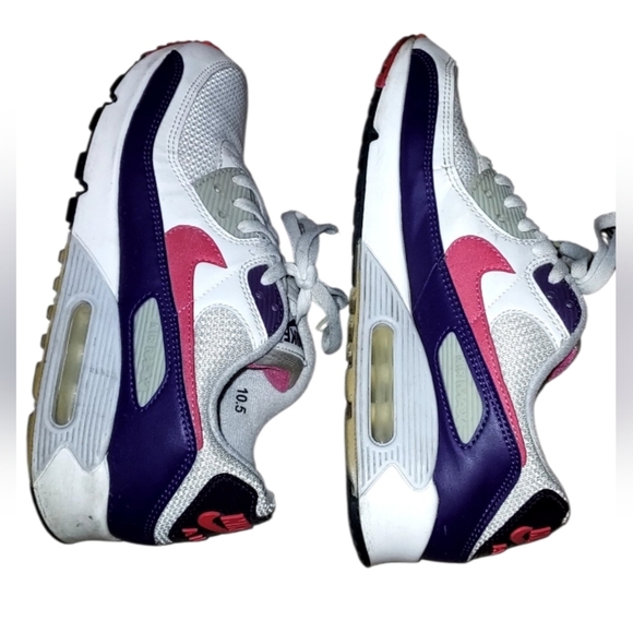 Nike Shoes - Nike White Pink Purple Air Max Sneakers